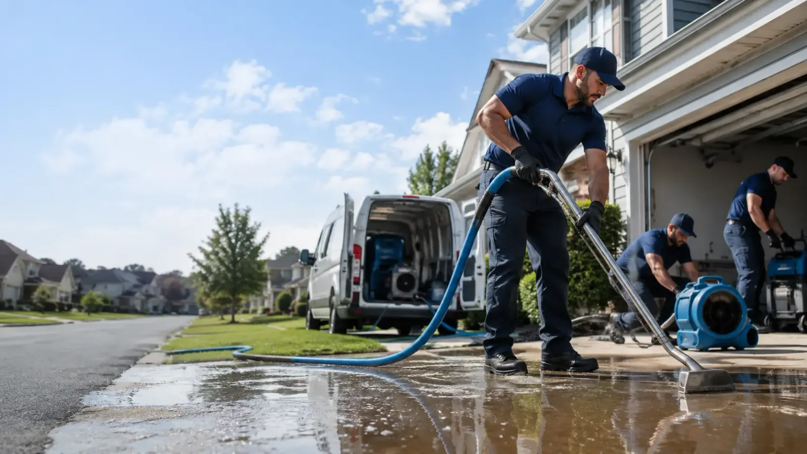 Flood Damage Restoration in Milburn, OK